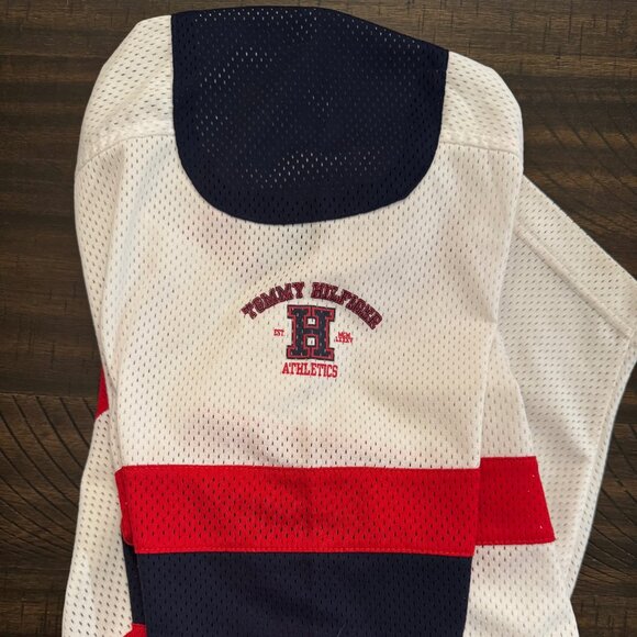 Rare Vintage 90s Tommy Hilfiger Hockey Jersey (Medium) - Picture 8 of 15